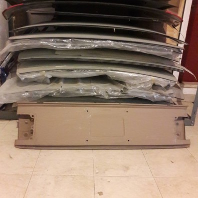 FASCIONE RIVESTIMENTO TRAVERSA POSTERIORE SUPERIORE AUTOBIANCHI A112 I SERIE
