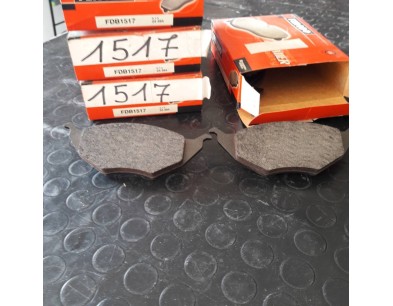 SERIE PASTIGLE FRENO ANTERIORI VW LUPO 99 - OE 6E0698151 - FRONT BRAKE PADS SERIES VW LUPO 99 - OE 6E0698151 -