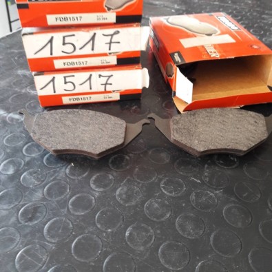 SERIE PASTIGLE FRENO ANTERIORI VW LUPO 99 - OE 6E0698151 - FRONT BRAKE PADS SERIES VW LUPO 99 - OE 6E0698151 -