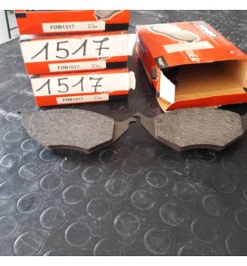 SERIE PASTIGLE FRENO ANTERIORI VW LUPO 99 - OE 6E0698151 - FRONT BRAKE PADS SERIES VW LUPO 99 - OE 6E0698151 -