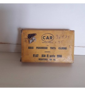 KIT SERIE PRIGIONIERI BULLONI TESTATA FIAT 850 II SERIE - KIT SERIES PRISONERS BOLTS TESTED FIAT 850 II SERIES -