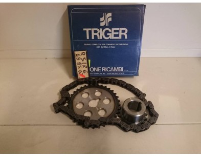 Gruppo comando distribuzione Renault R5-R6 Triger 63.85.10 - Distribution kit Renault R5-R6 Triger 63.85.10