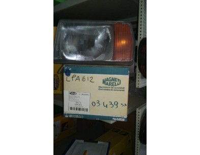 Faro Fanale Proiettore sx H4 Lancia Delta 83 - Marelli LPA612 - Left headlight H4 Lancia Delta 83 - Marelli LPA612