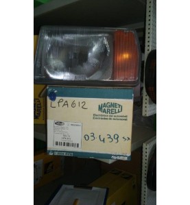 Faro Fanale Proiettore sx H4 Lancia Delta 83 - Marelli LPA612 - Left headlight H4 Lancia Delta 83 - Marelli LPA612