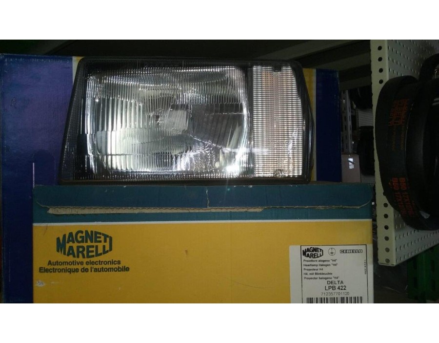Faro fanale proiettore sx Lancia Delta 91 - Marelli LPB422 - Left headlight Lancia Delta 91