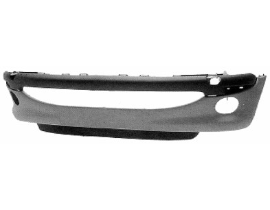 Paraurti ant Peugeot 206 98-09 primer fend spoiler - PG0091011 - oe 7401N3 - Front Bumper Peugeot 206 98-09 primer fend spoiler