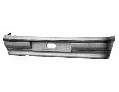 PARAURTI POST C/MODAN C/PRIMER Renault Clio 90-98  RT RTI RSI - RN0231092 - oe 7701466299 - Rear bumper Clio 90-98