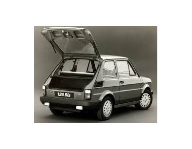 Portellone cofano post Fiat 126 Bis - oe 7561051 - Ricambio originale Fiat - Rear door Fiat 126 Bis