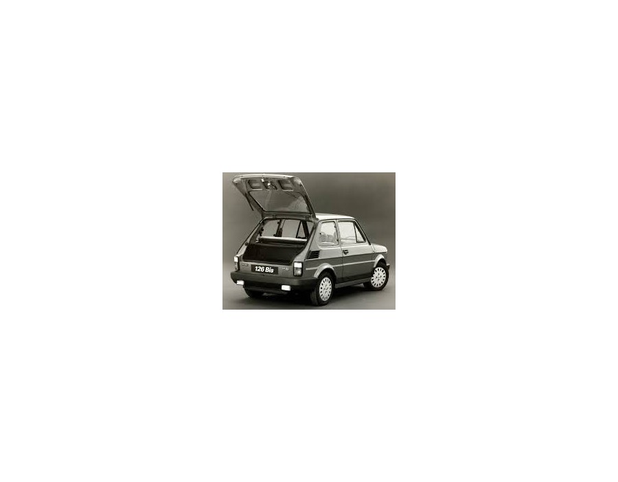 Portellone cofano post Fiat 126 Bis - oe 7561051 - Ricambio originale Fiat - Rear door Fiat 126 Bis