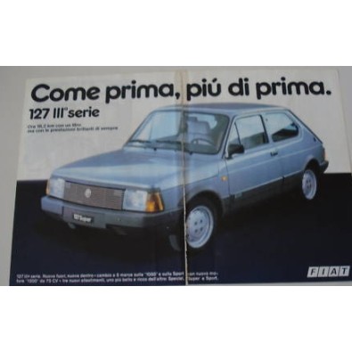 Parafango post dx Fiat 127 III serie - oe 5886205 - Ricambio originale Fiat - Rear right fender Fiat 127 III