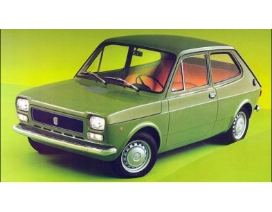 Paraurti post Fiat 127 I serie - oe 4238063 - Ricambio originale - Rear bumper Fiat 127 I serie