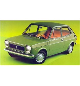 Paraurti post Fiat 127 I serie - oe 4238063 - Ricambio originale - Rear bumper Fiat 127 I serie