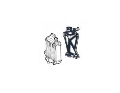 Staffa Supporto Intercooler Alfa Romeo 147 - oe 46809477 - Ricambio originale - Intercooler support bracket Alfa Romeo 147