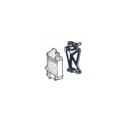 Staffa Supporto Intercooler Alfa Romeo 147 - oe 46809477 - Ricambio originale - Intercooler support bracket Alfa Romeo 147