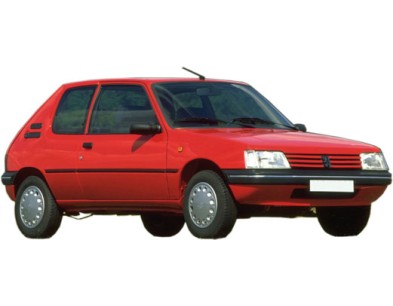 Paraurti ant nero Black Front Bumper Peugeot 205 - 0709550 - oe 740120
