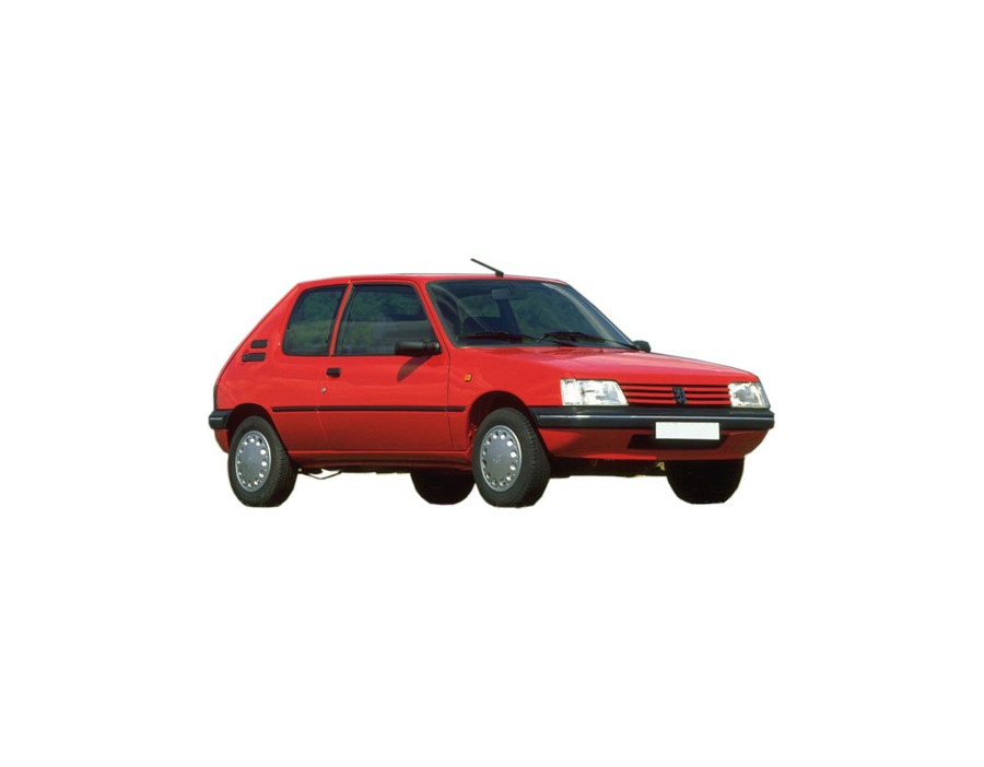 Paraurti ant nero Black Front Bumper Peugeot 205 - 0709550 - oe 740120