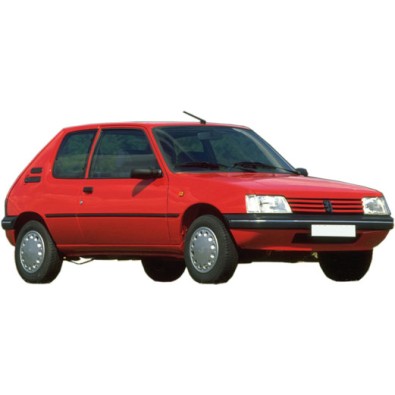 Paraurti ant nero Black Front Bumper Peugeot 205 - 0709550 - oe 740120