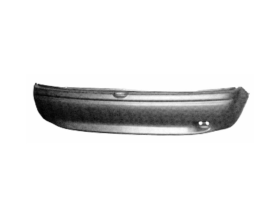 Paraurti post nero Opel Corsa 93-00 - 1419555 - oe 1404104 - Rear black bumper Opel Corsa 93 - 00