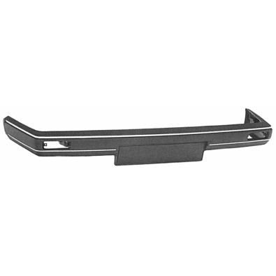 Paraurti ant VW Golf II 83 - 91 c/profili cromati - 1506560 - 191807103A - Front bumber VW golf II 83-91