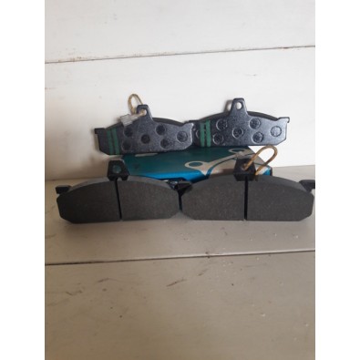 Serie Pastiglie Pattini Freno ant Lancia Gamma - Front Brake Pads Lancia Gamma
