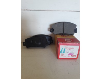 Serie Pastiglie Pattini Freno ant Autobianchi A112 - Front brake pads A112