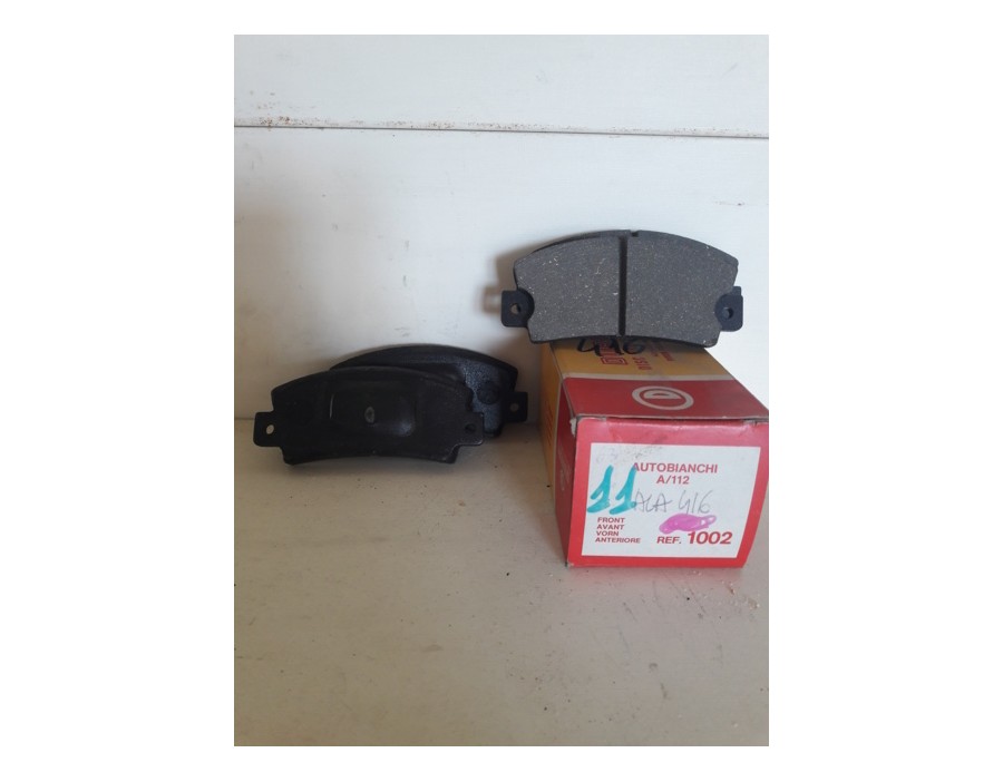 Serie Pastiglie Pattini Freno ant Autobianchi A112 - Front brake pads A112