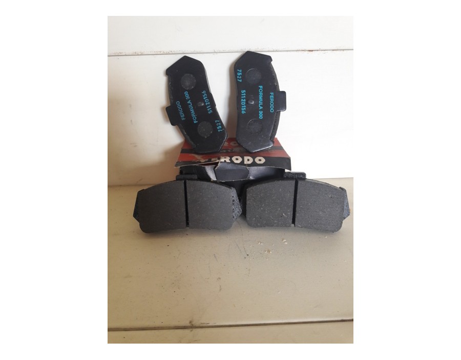 Serie pastiglie pattini freno post FIAT 130 berlina - Coupe' - Rear brake pads - Ferodo 51120156 - spessore 15