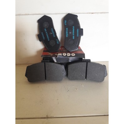 Serie pastiglie pattini freno post FIAT 130 berlina - Coupe' - Rear brake pads - Ferodo 51120156 - spessore 15