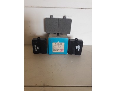 Serie pastiglie pattini freno ant Lancia Fulvia - Nissan Datsun - President - Skylin - Front brake pads - spessore 17