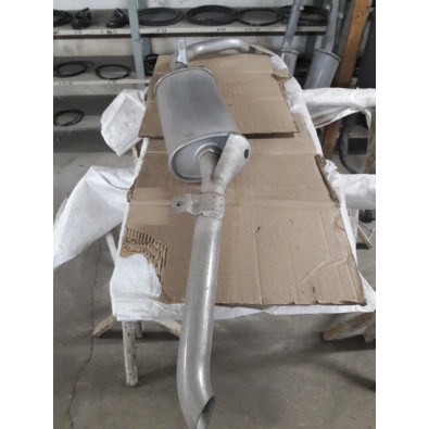 Marmitta Silenziatore post Alfetta 1.6 - 1.8 - 2.0 72-85 - oe 60730548 - Rear Exhaust system Alfetta