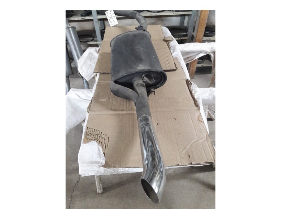 Marmitta Silenziatore post Alfa romeo ALFA 90 1.8 - 2.0 ie 84-87 - oe 60741630 - Rear exhaust system ALFA 90