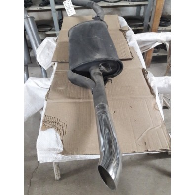 Marmitta Silenziatore post Alfa romeo ALFA 90 1.8 - 2.0 ie 84-87 - oe 60741630 - Rear exhaust system ALFA 90