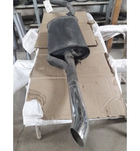 Marmitta Silenziatore post Alfa romeo ALFA 90 1.8 - 2.0 ie 84-87 - oe 60741630 - Rear exhaust system ALFA 90
