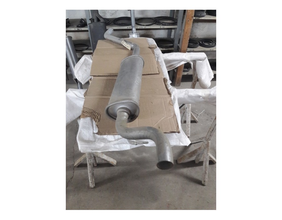 Marmitta Silenziatore post Alfa Romeo ARNA 1.2-1.3 TI - 83-87 -  oe 60747092 - Rear exhaust system ARNA
