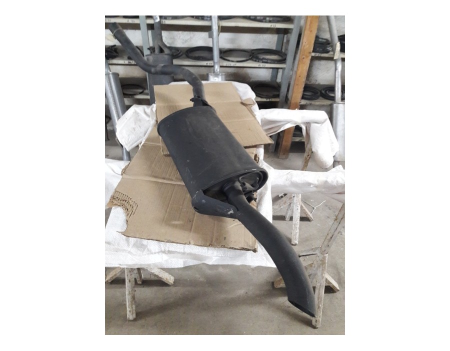 Marmitta Silenziatore scarico post Alfa Romeo ALFA 75 1.6-1.6 ie I serie - oe 60526051 - Rear exhaust system ALFA 75