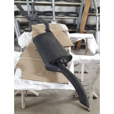 Marmitta Silenziatore scarico post Alfa Romeo ALFA 75 1.6-1.6 ie I serie - oe 60526051 - Rear exhaust system ALFA 75