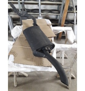 Marmitta Silenziatore scarico post Alfa Romeo ALFA 75 1.6-1.6 ie I serie - oe 60526051 - Rear exhaust system ALFA 75