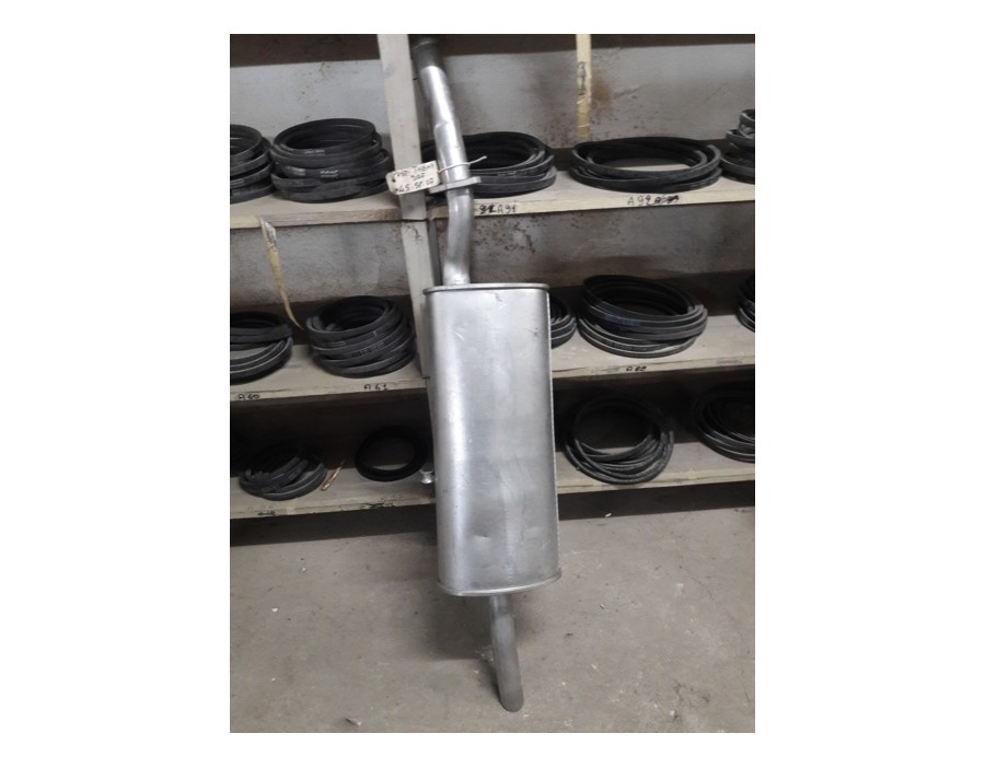 Marmitta Silenziatore scarico post Lancia Thema 84-91 2.0 ie 8v - Kat - oe 82394917 - Rear exaust system Thema 2.0