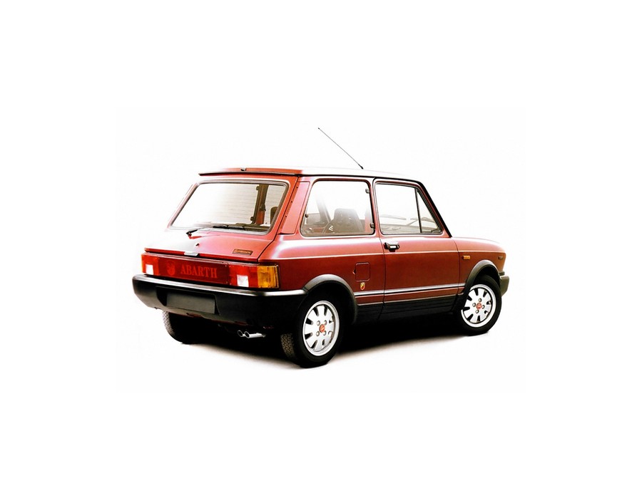 Paraurti post Autobianchi A112 7° serie 84-85 - 0210120 - Rear bumper Autobianchi A112 84-85