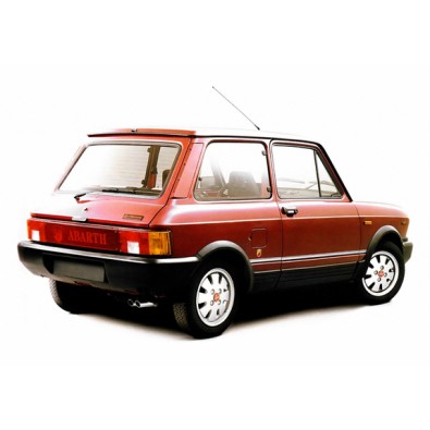 Paraurti post Autobianchi A112 7° serie 84-85 - 0210120 - Rear bumper Autobianchi A112 84-85