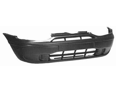 Paraurti ant nero s/fend Fiat Palio 96-01 - 191417000 - oe 71370808 - Black Front bumper Fiat Palio 96-01