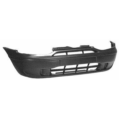 Paraurti ant nero s/fend Fiat Palio 96-01 - 191417000 - oe 71370808 - Black Front bumper Fiat Palio 96-01