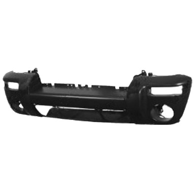Paraurti ant Jeep Cherokee 01-05 primer nero fori grandi - 4690105 - oe 5073488AC - Front Bumper Jeep Cherokee 01-05