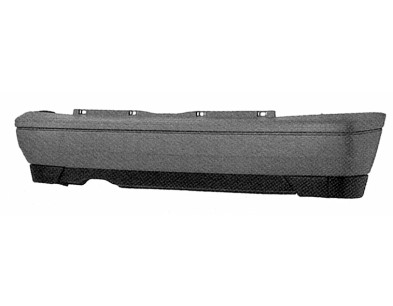 Paraurti post VW Golf III 91-97 primer totale - 43571 - oe 1H6807417HGRU - Rear Bumper VW Golf III 91-97 primer