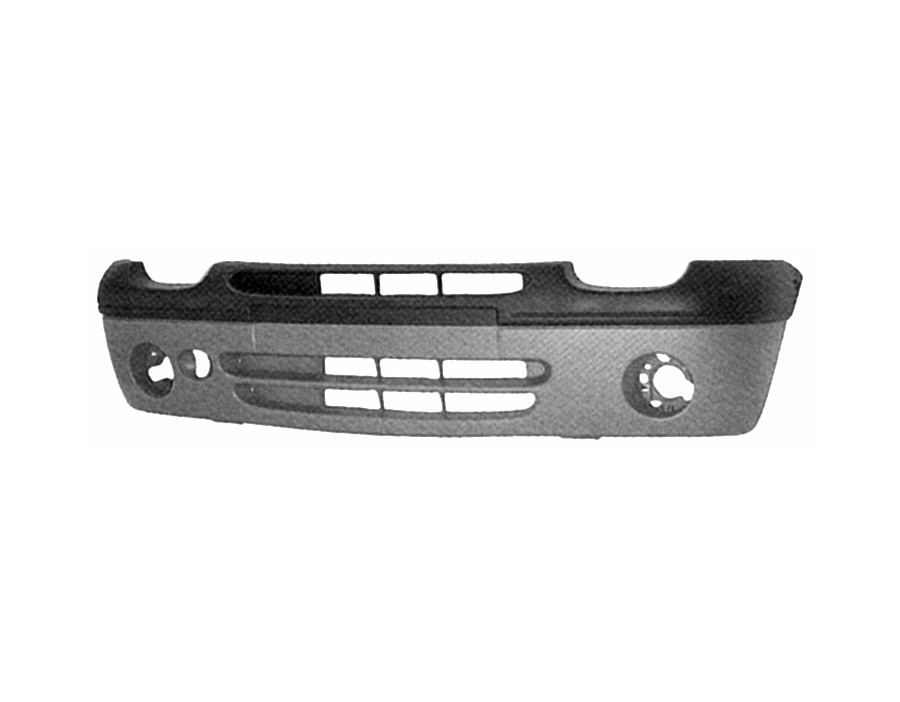 Paraurti ant Renault Twingo 98-07 Primer parziale - fendinebbia - 640317040 - oe 7701473051 - Front Bumper Twingo 98-07