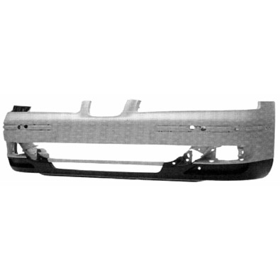 Paraurti ant Seat Toledo 98-04 primer - diesel - 131039 - oe 1M0807217ANGRU - Front Bumper Seat Toledo diesel