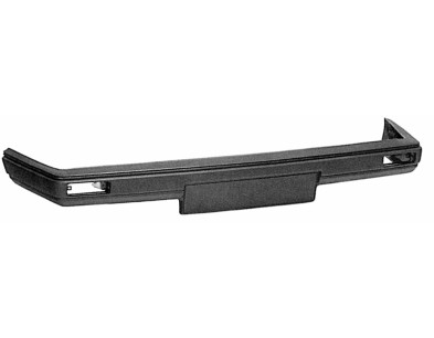 Paraurti ant VW Golf II 83-89 profili neri e staffe - 0913110 - oe 1918071032BC - Black front Bumper VW Golf II 83-89