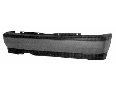 Paraurti post VW Golf III 91-97 primer parziale - 153030- oe 1H6807417GGRU- Rear Bumper VW Golf III 91-97 1/2 primer