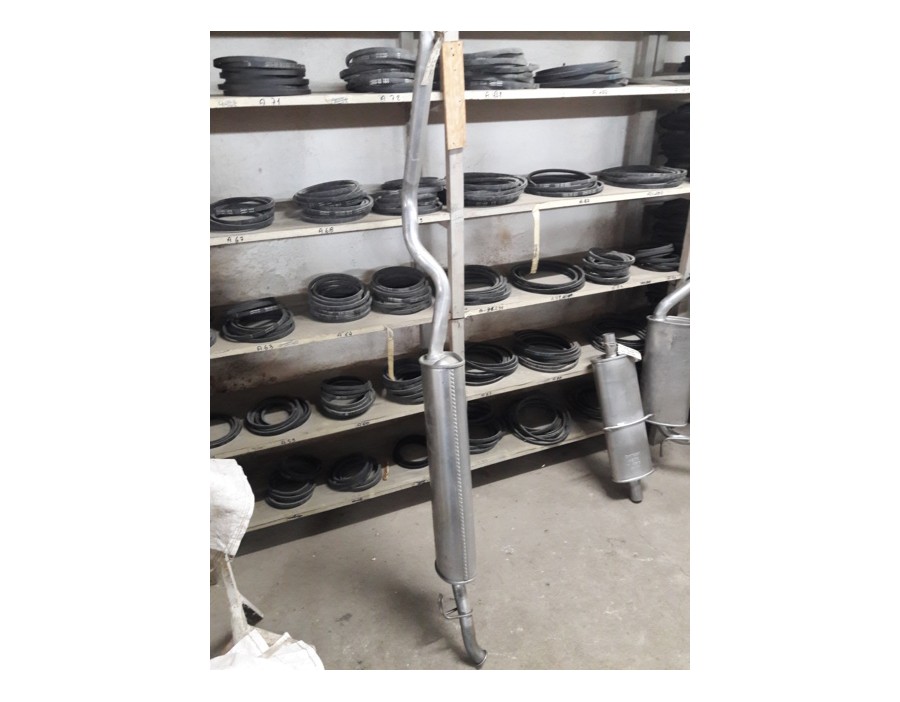 Marmitta Silenziatore scarico post Lancia Dedra 1.6 ie 89-92 - oe 7672042  - Rear exhaust system Lancia Dedra