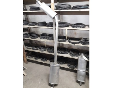 Marmitta Silenziatore scarico centrale Alfa Romeo 164 2.0 TS - Croma 2.0 - Thema 2.0  oe 82394854 - Exhaust System ALFA 164